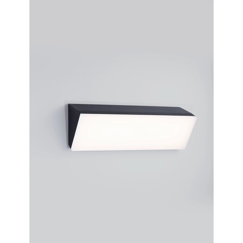 Design wandlamp Keen antraciet 60cm