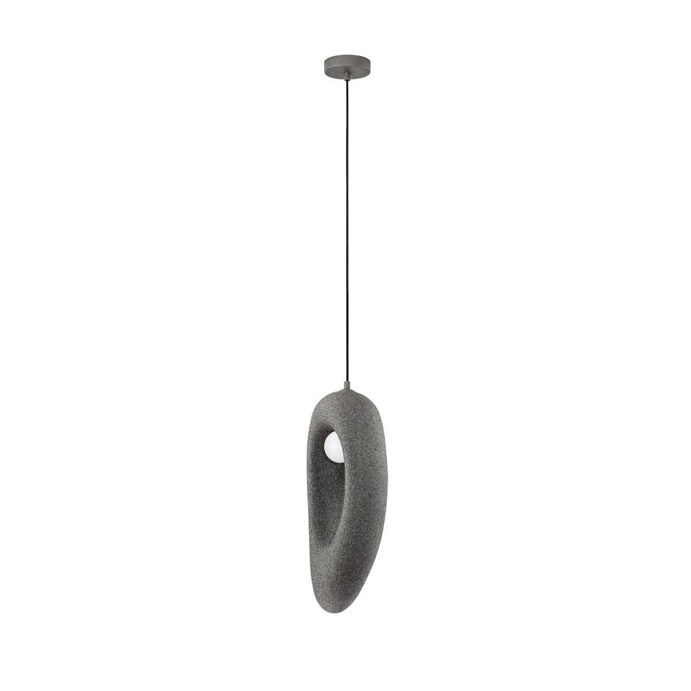 Natuurlijke hanglamp Tempus grijs 48cm Lyora 5212017476852