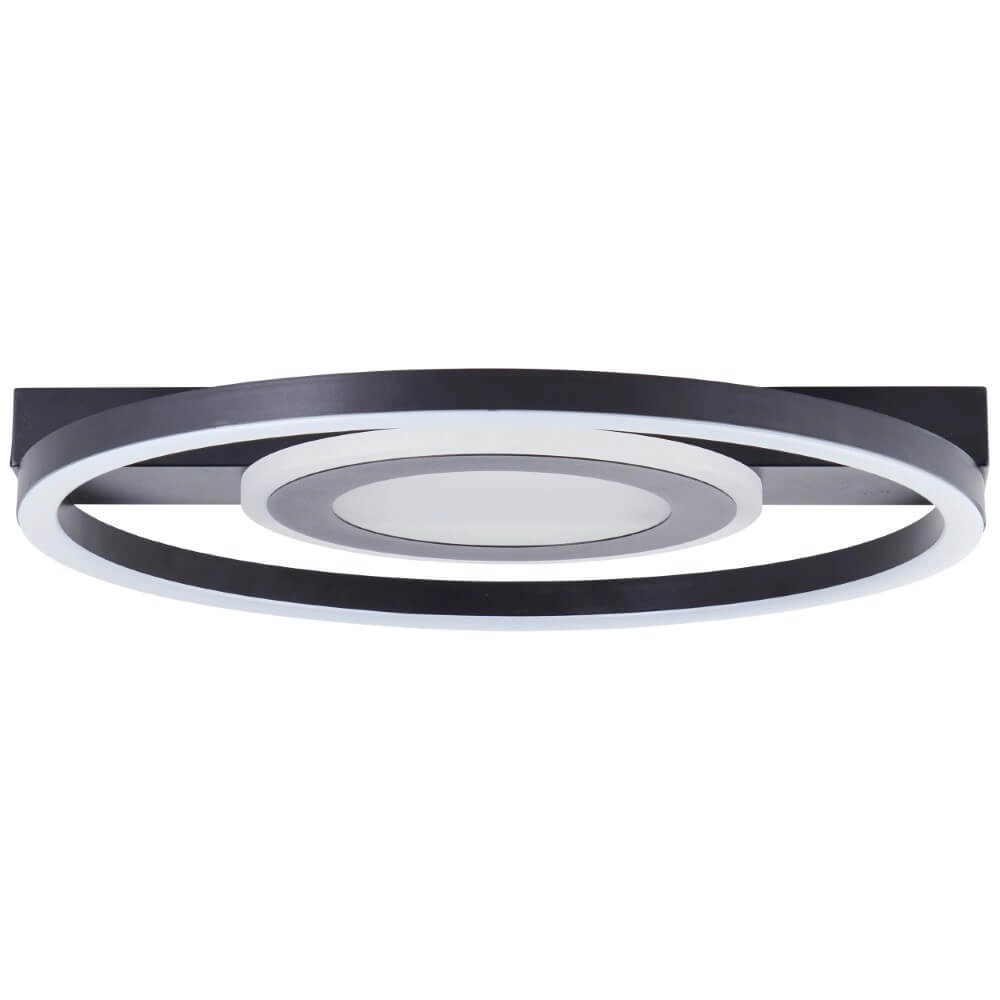 Plafondlamp Maureen Ø 37cm zwart Brilliant 4004353420061