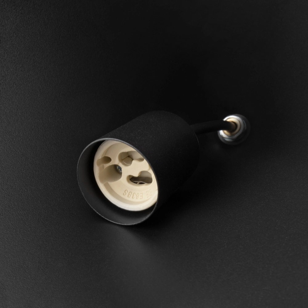 Design hanglamp Zenith zwart Ø 11cm Lyora 5903139114523