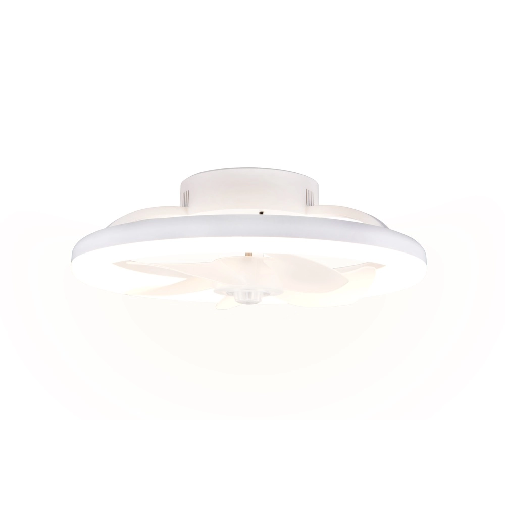 Design plafondventilator Pajala wit Ø 40cm Trio 4017807688207