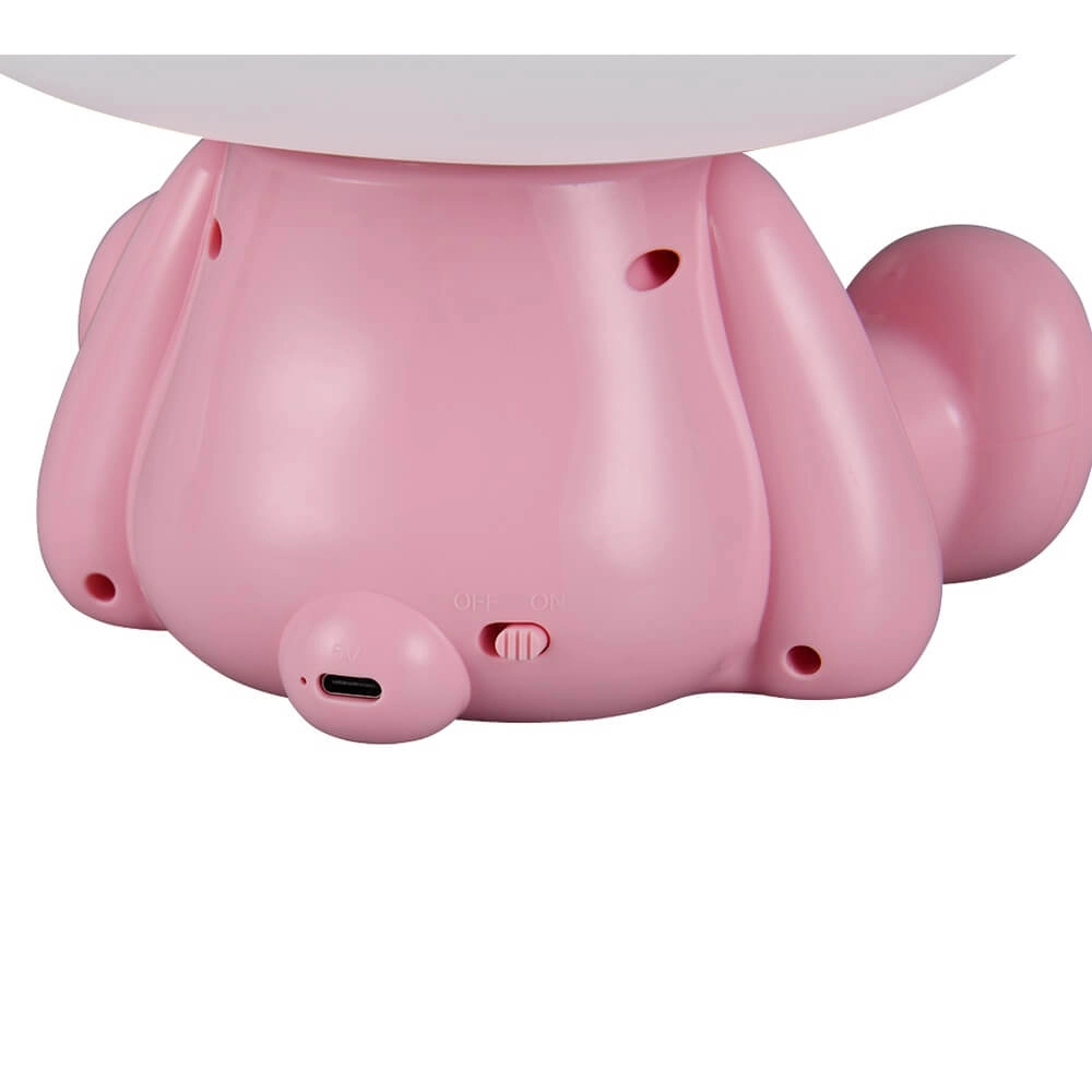 Schattig taffellampje Cutie roze Trio 4017807643299