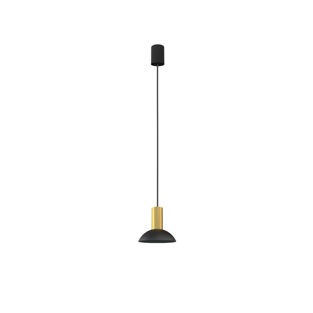 Hanglamp Hermanos zwart met goud Lyora 5903139819497