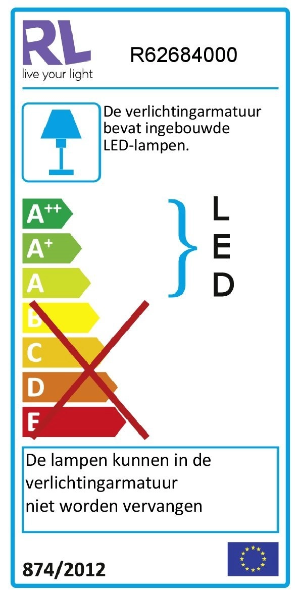 LED plafondlamp Putz star ster design Trio 4017807354409