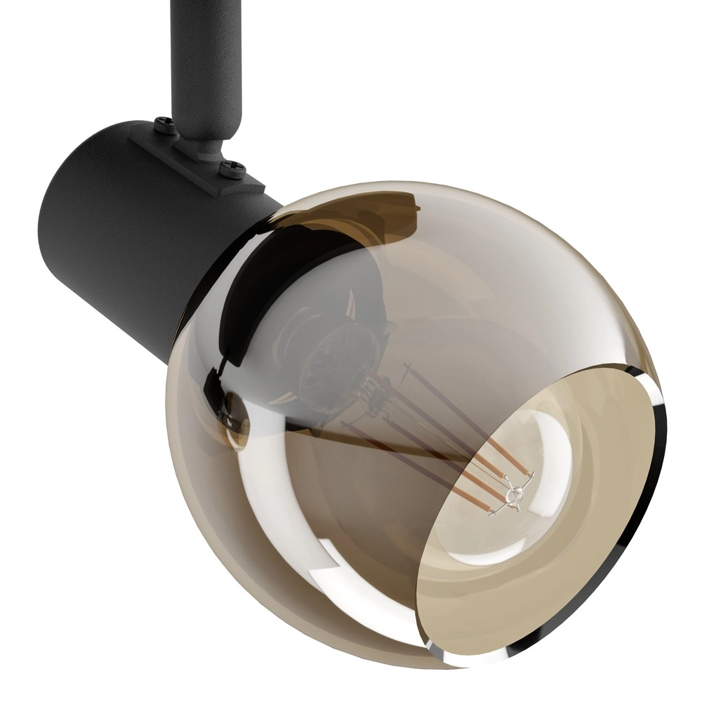 Plafondlamp Castellazo 4-lichts zwart Eglo 9008606392117