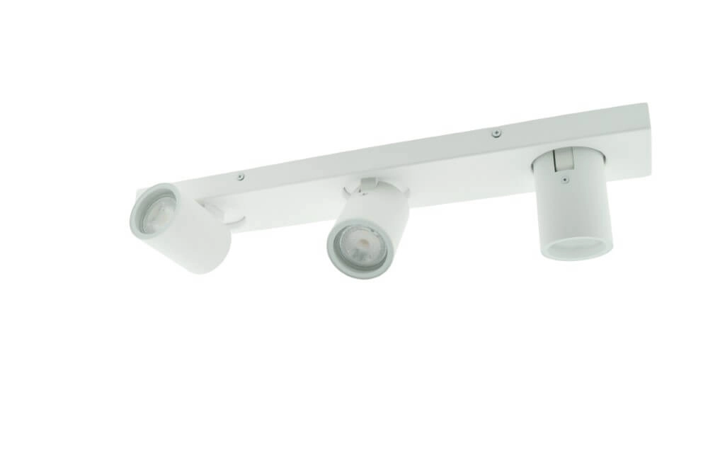Witte badkamerspot Seller - IP44 3x GU10 Lyora 5053423187754