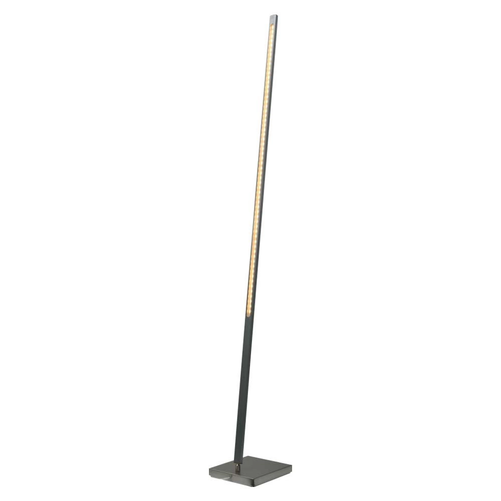 Staanlamp Real 165 black nikkel