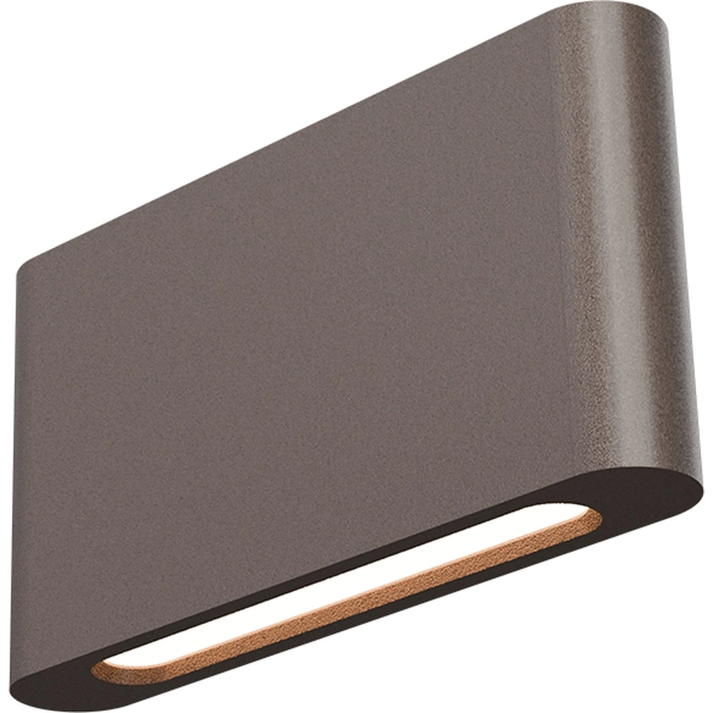Moderne wandspot Atina 20cm cacao