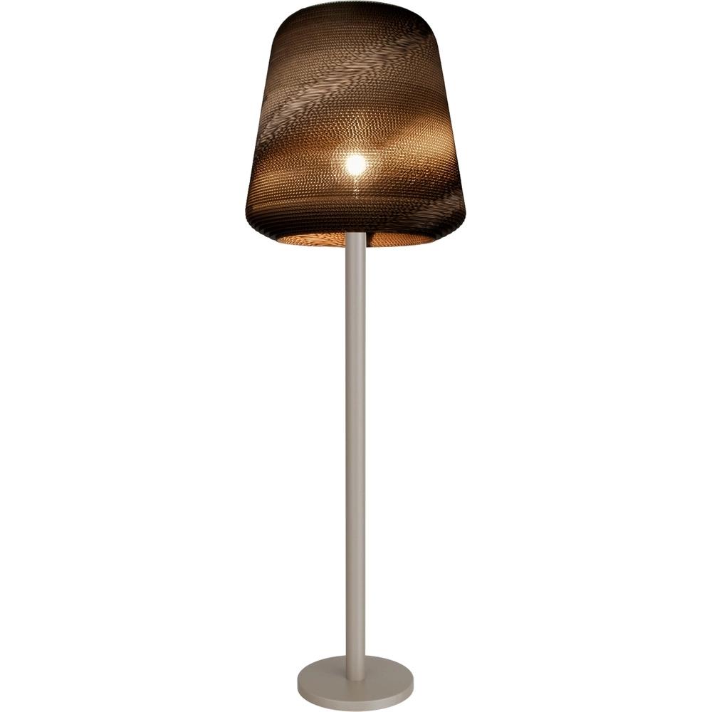 Zand vloerlamp Carta Moody Ø 54cm Think Paper kap