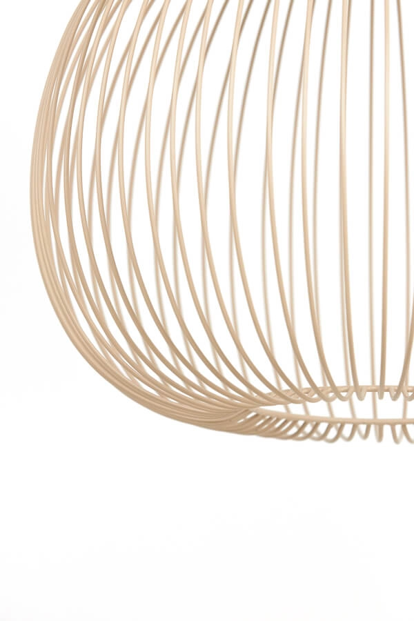 Crème hanglamp Rilana Ø 56cm Light & Living 8717807649807