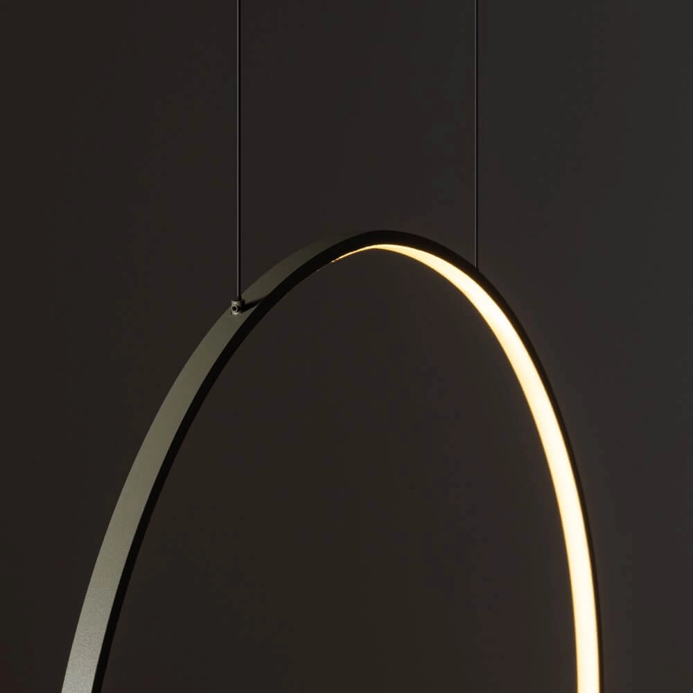 Design hanglamp Circolo M LED verticaal Lyora 5903139114011