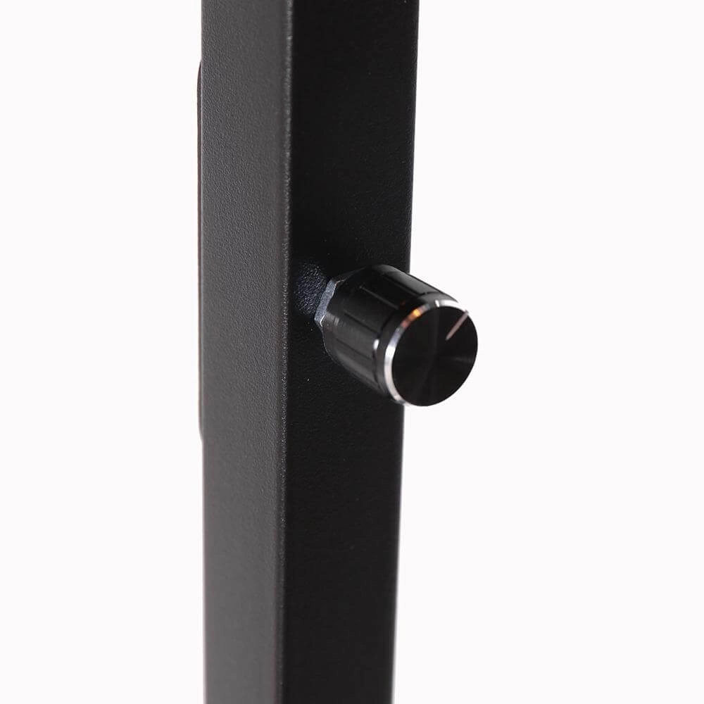 Vloerlamp Vidrio zwart met amber glas Steinhauer 8712746173741