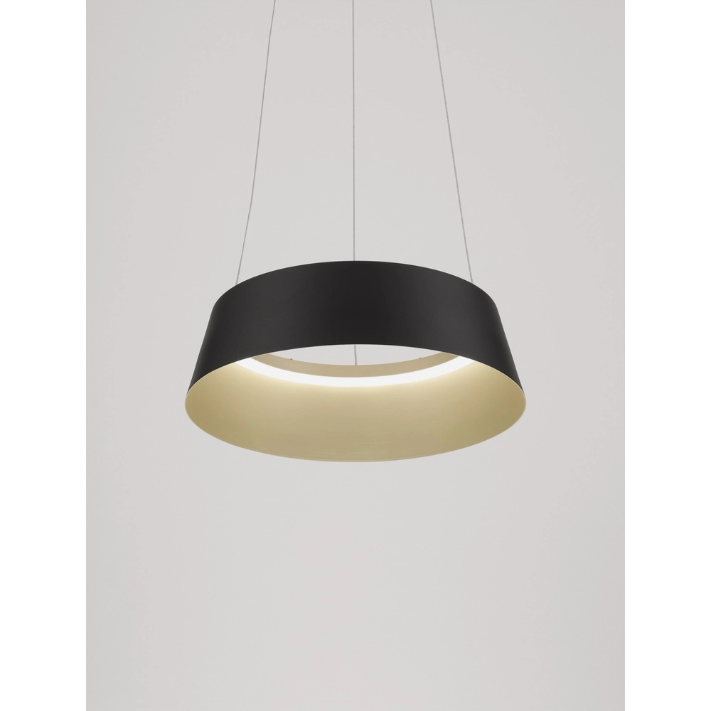 Hanglamp Alba zwart Ø 42cm Lyora 5212017439017