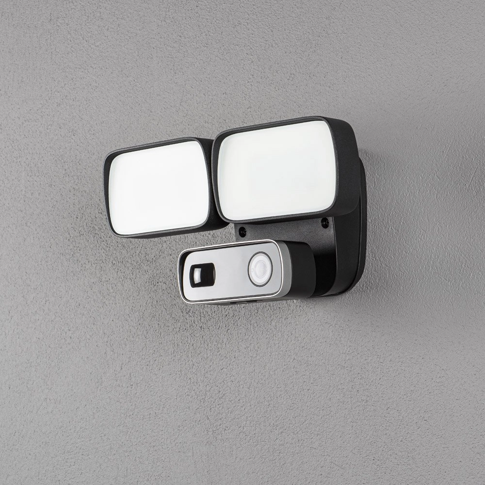 Schijnwerper Floodlight Duo met camera KonstSmide 7318307869750