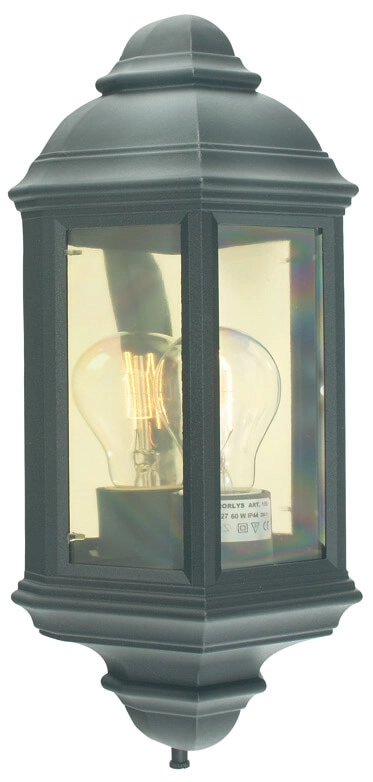 Classic wall lamp Mezza Black