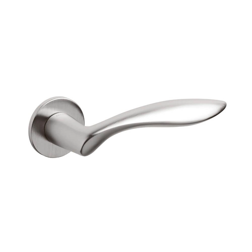 Design deurklink Onda mat RVS