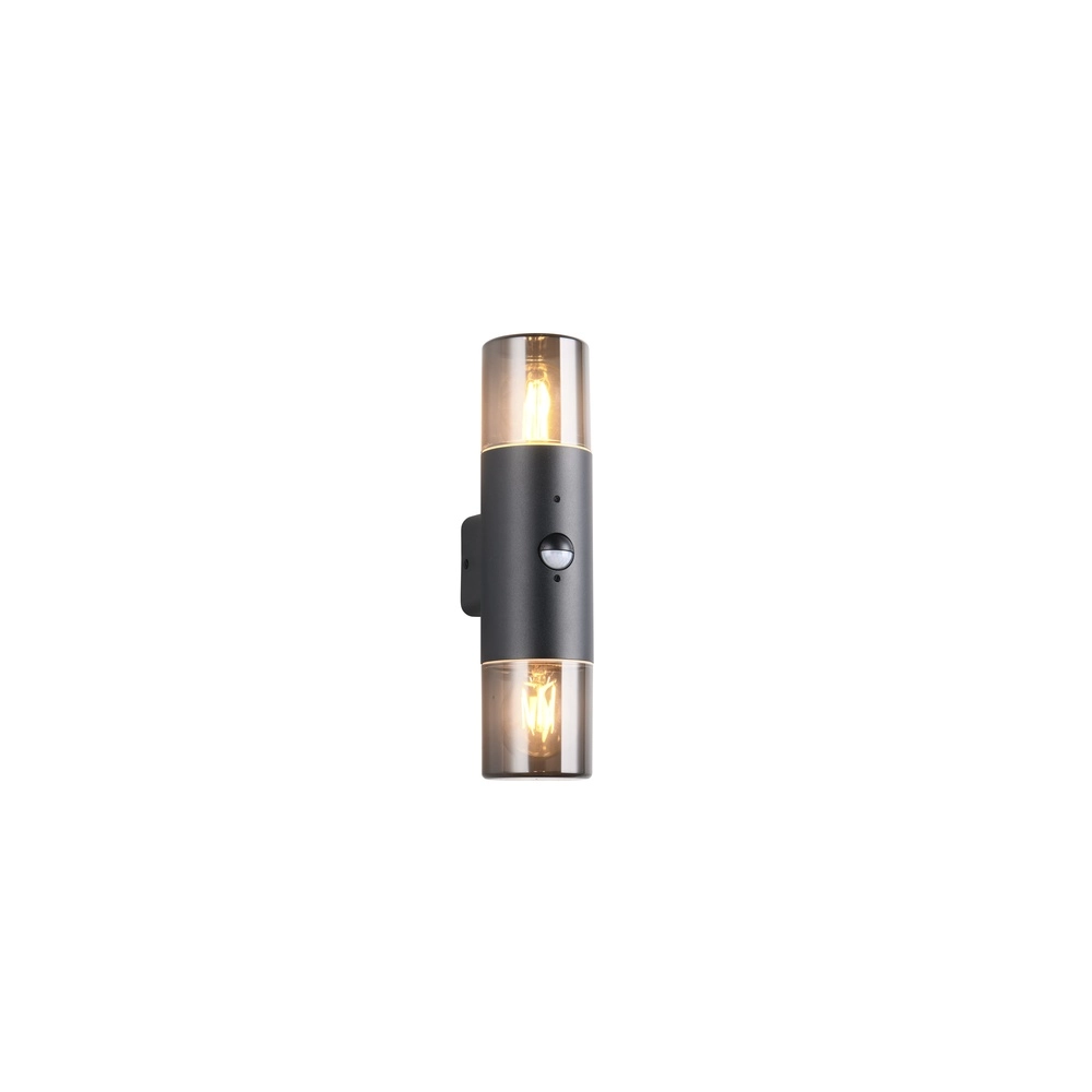 Wandlamp Hoosic dubbel met sensor