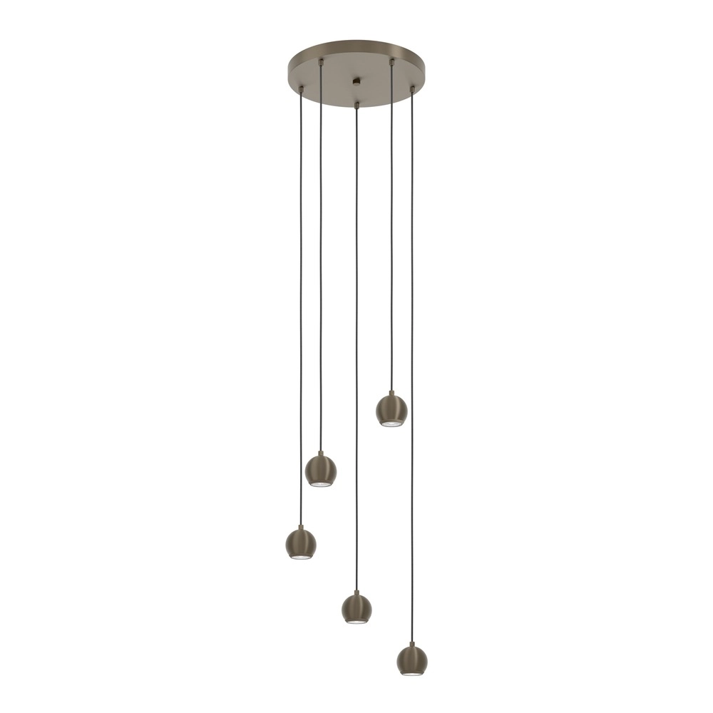 Design hanglamp Bimeda 1 donker brons 5-lichts Eglo 9008606408733