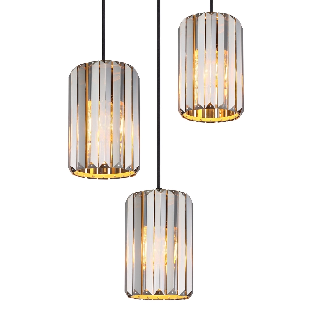 Hanglamp Run 3-lichts rond Globo 9007371516964