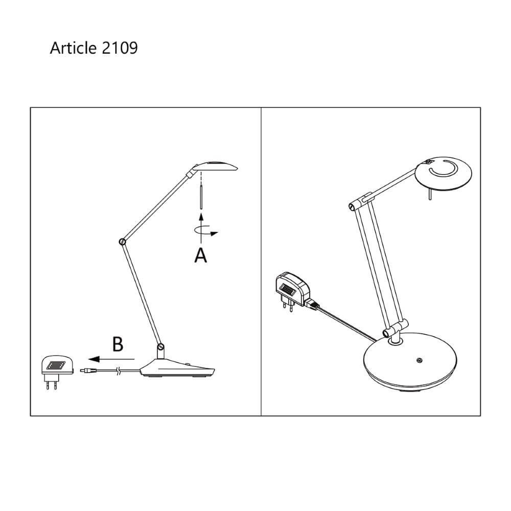 Tafellamp Zodiac LED Steinhauer 8712746127300
