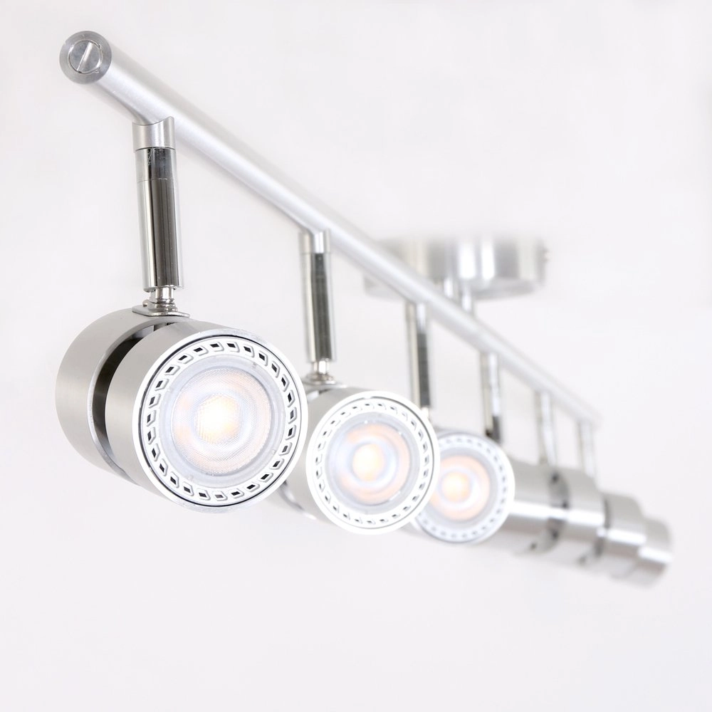 Led plafondspot Natasja Led 6-lichts grijs Steinhauer 8712746112054