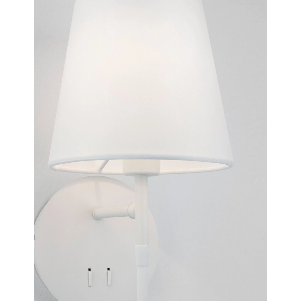 Bedlampje Nia wit Lyora 5212017427113