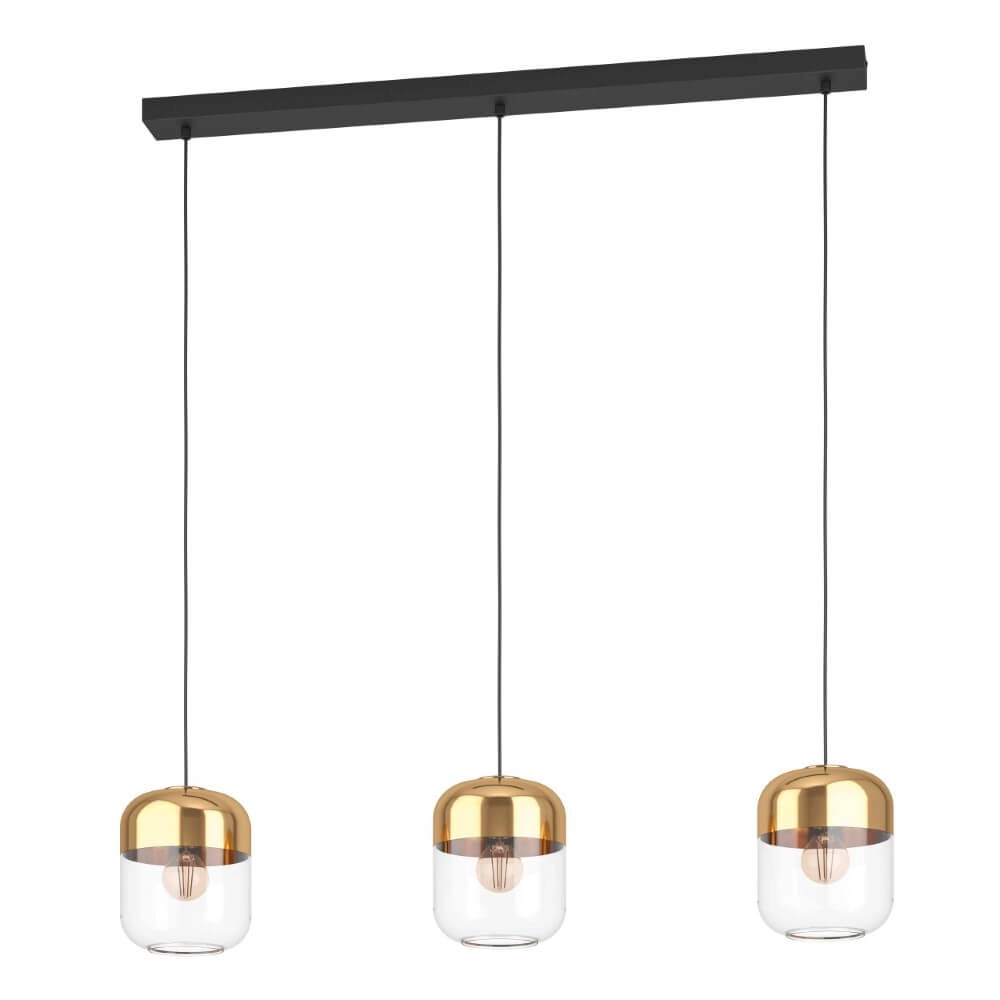 Gouden eetkamer lamp Maryvilla