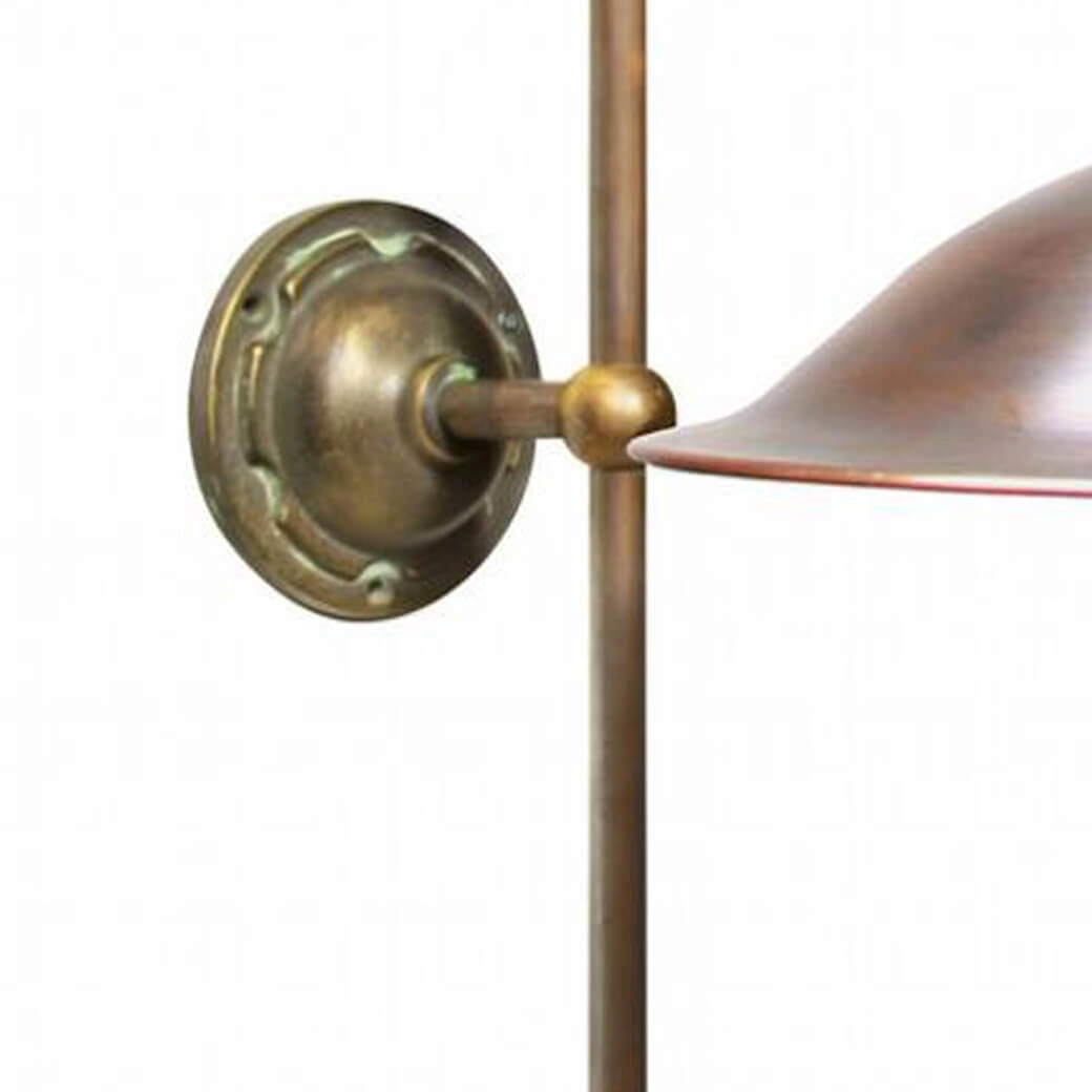 Koperen muurlamp Saint Tropez L KS verlichting 8714732127202