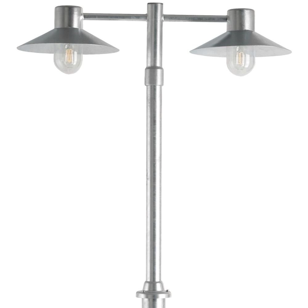 Terraslamp Selva 2-lichts zinkgrijs Franssen 7042892750031