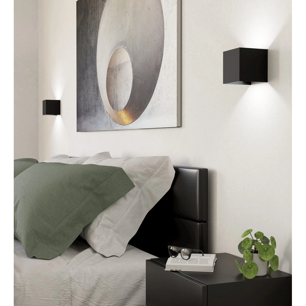 Led wandspot Valmontone up & down - zwart Eglo 9008606315963