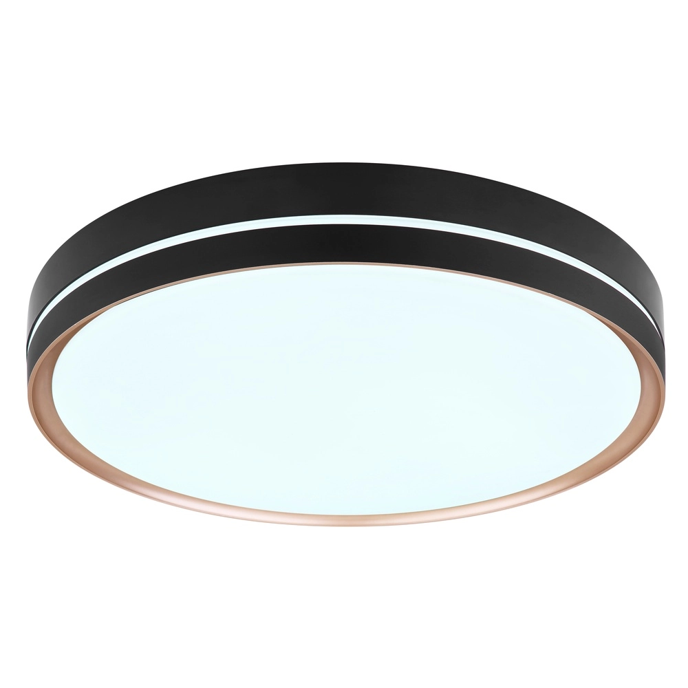 Design plafondlamp Manni zwart Ø 48,5cm Globo 9007371425150