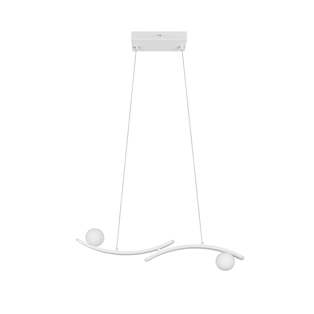 Design hanglamp Napoli wit Trio 4017807683509
