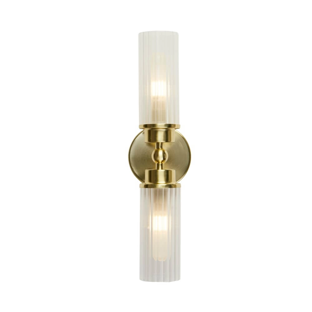 2-lichts wandlamp Imperial goud