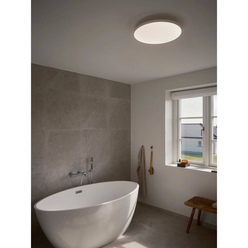 Slanke plafonnière Serenova 41  led - wit