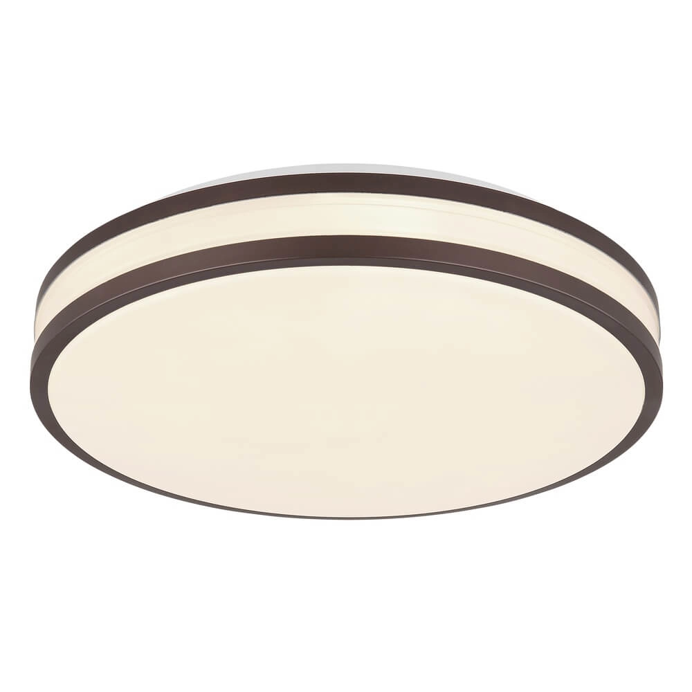 Plafonniere Betha bruin Ø 34cm