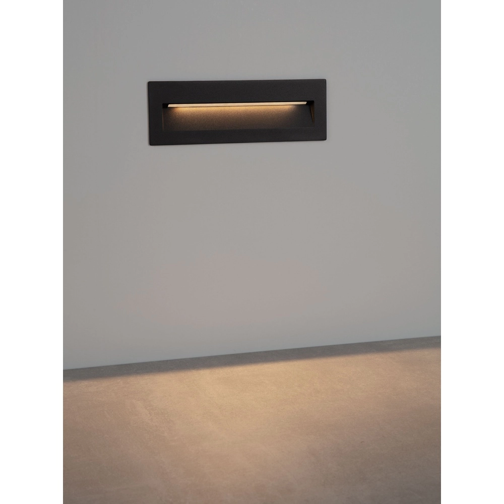 Inbouw wandlamp Drat zwart Lyora 5212017498021