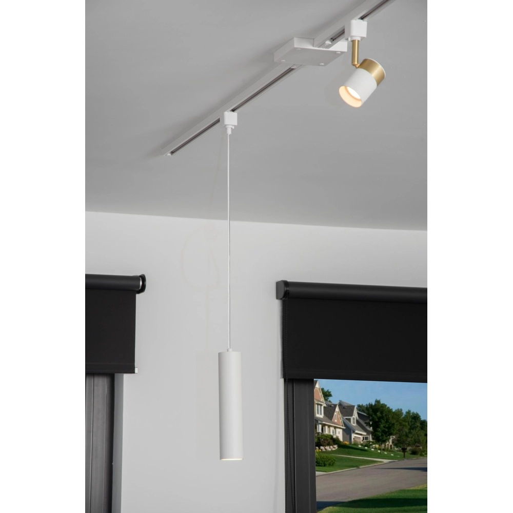 Railspot Track Floris 1-fase wit Lucide 5411212093837