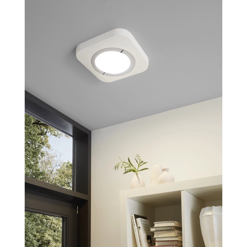 Plafondlamp Puyo wit en chroom Eglo 9002759963965