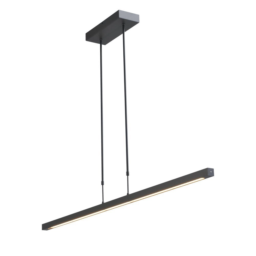 Eettafel lamp Real 3 130cm zwart Masterlight 8718121181929