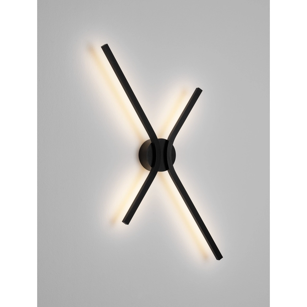 Design wandlamp Akro zwart Lyora 5212017461759