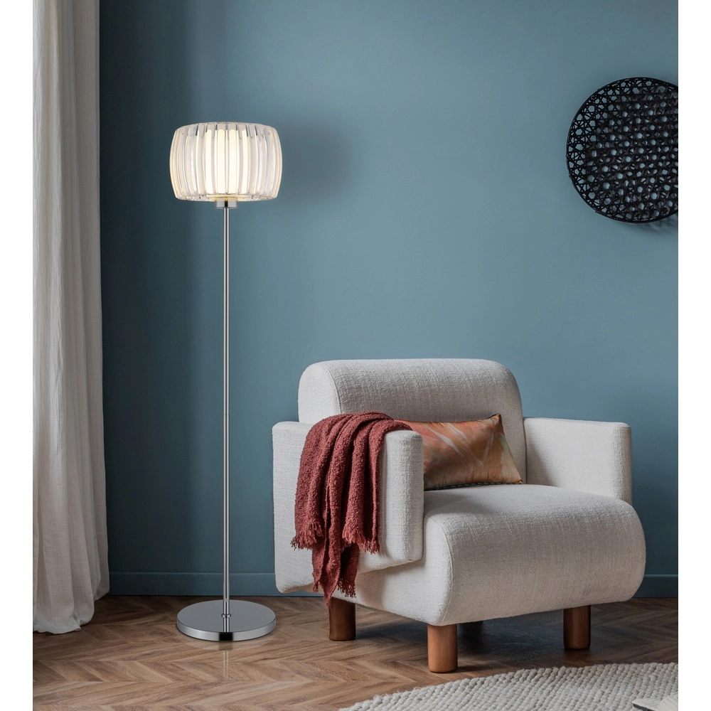 Vloerlamp Maribel chroom Globo 9007371586103