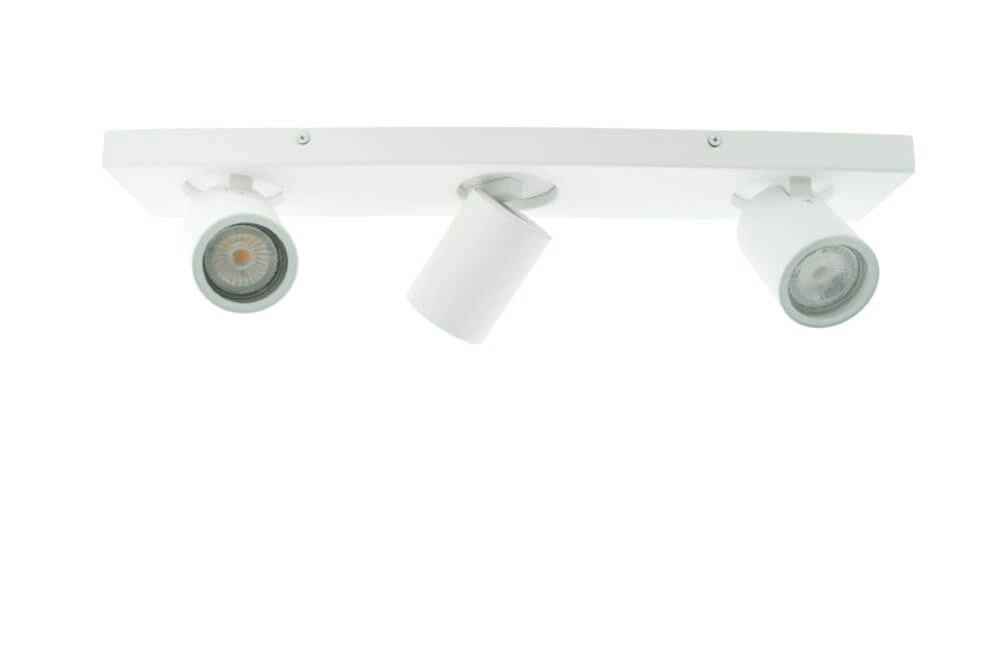 Witte badkamerspot Seller - IP44 3x GU10 Lyora 5053423187754