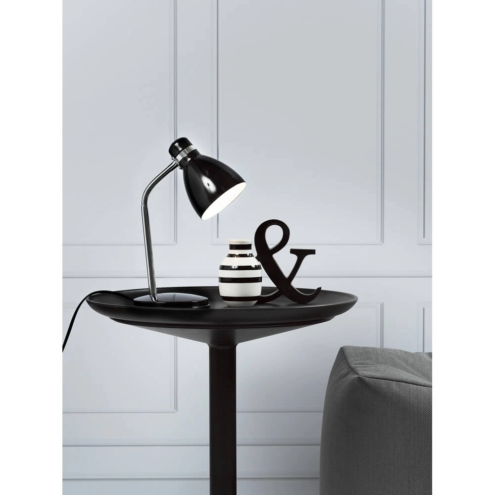 Zwart tafellampje Cyclone design Nordlux 5701581220478