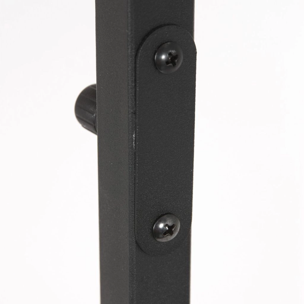 Zwarte vloerlamp Stang met kurk kap Ø30cm Steinhauer 8712746180619