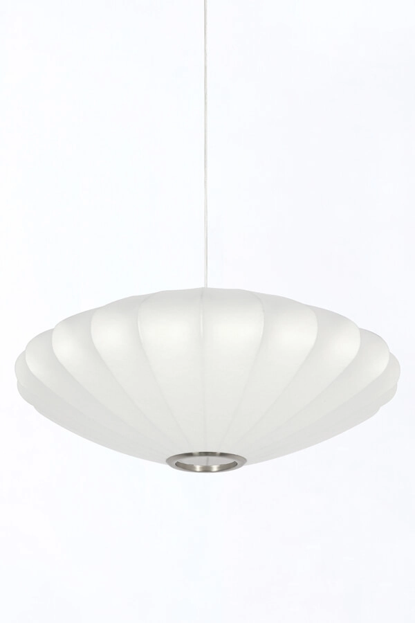 Japandi hanglamp Fay Ø 60cm wit Light & Living 8717807760373