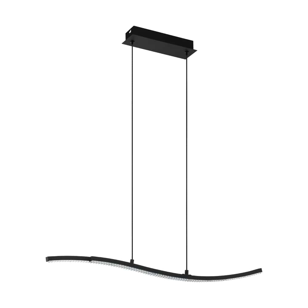 Led hanglamp Lejias zwart