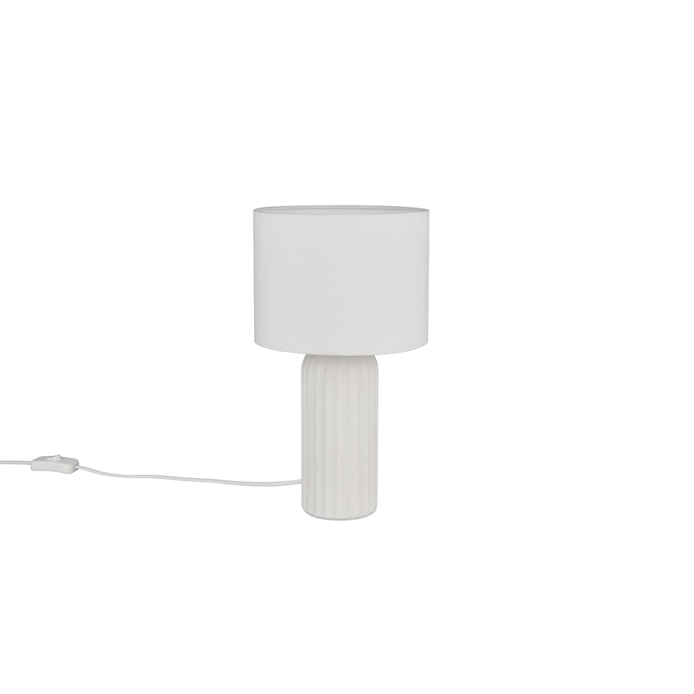 Tafellamp Blair Ø 20cm wit Trio 4017807654387