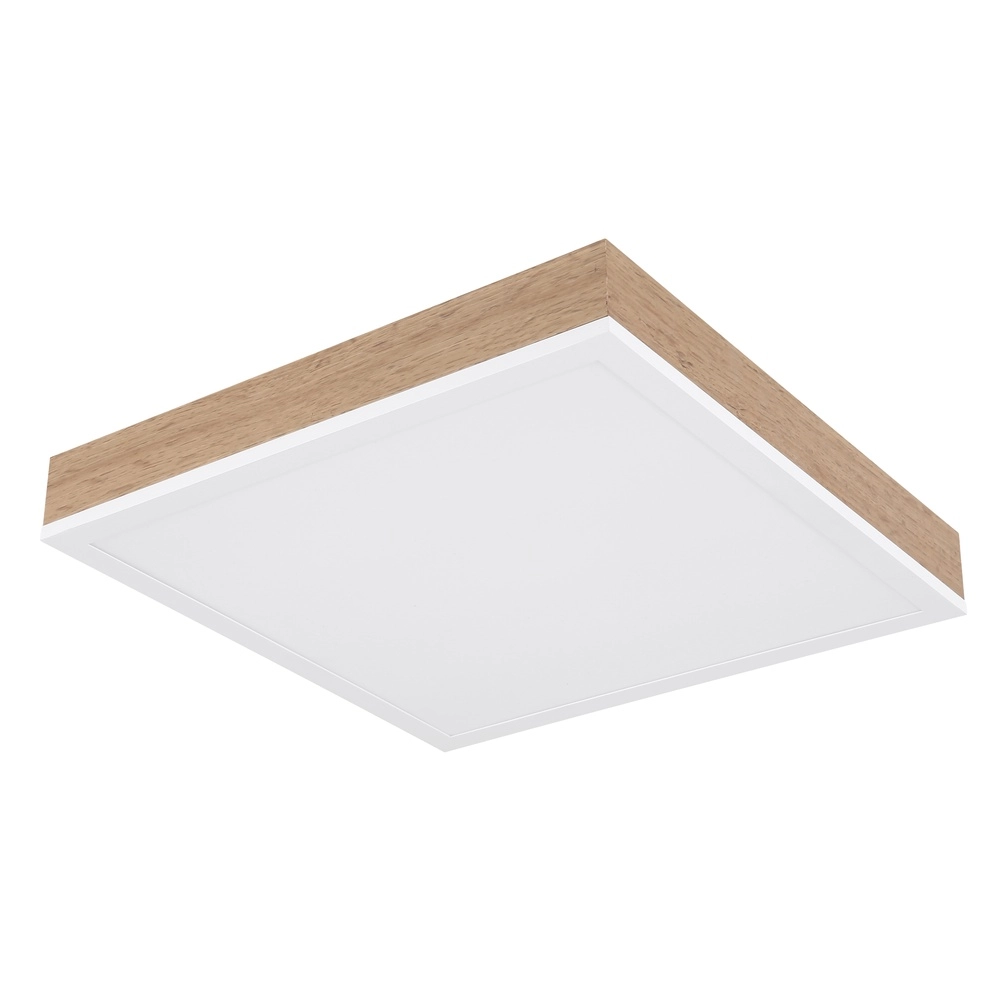 Design plafondlamp Doro 30 x 30cm hout Globo 9007371457151