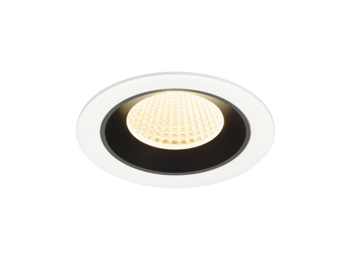 Inbouwspot Numinos M wit/zwart 3000K - 40gr