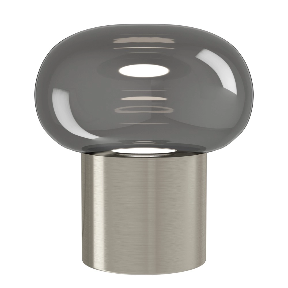 Design tafellamp Bravino nikkel Ø 15,5cm